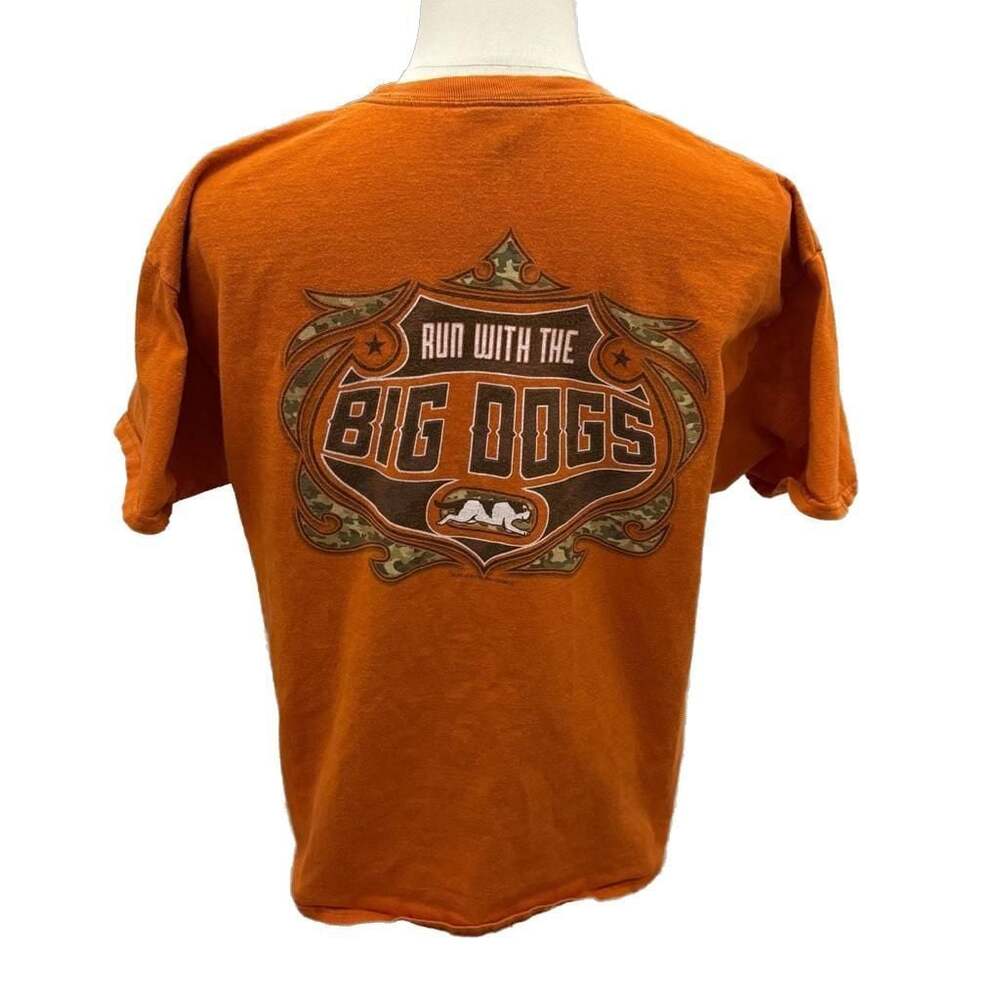 Big Dogs Run With The Big Dogs Graphic T-Shirt